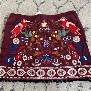 Alter’d State embroidered skirt